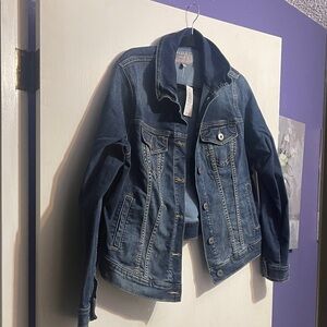 Torrid Medium Wash Denim Trucker Jacket